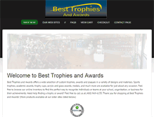 Tablet Screenshot of besttrophiesandawards.com